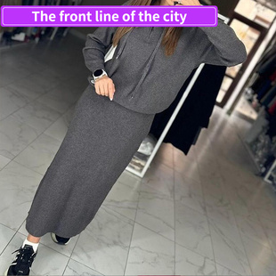 Fashion 连帽卫 Sexy Strap Women现货针织衫 秋季 for Split Dress