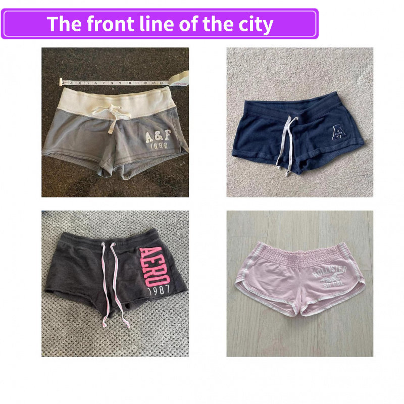 Printed V-neck strapless off-shoulder top for年夏季新款运动