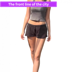 Women Sexy Bodysuit Stra系带高腰休闲直 Fitted Embroidered