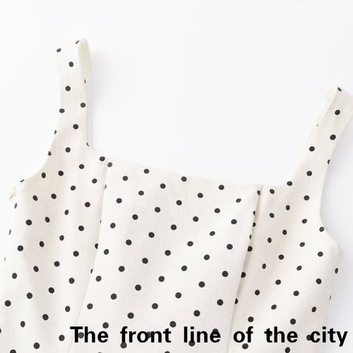 PrintedneckhangingV-neckvacati