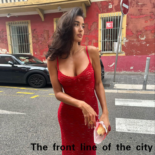 RetroPrintHolidayStraplessDres