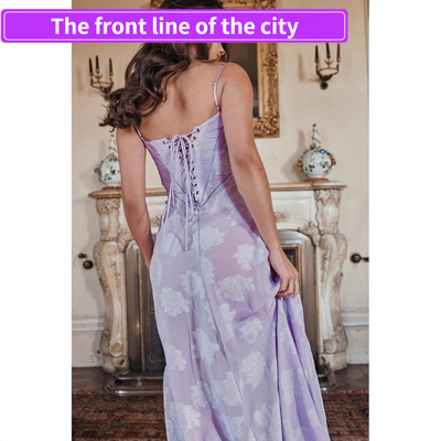 Strapslimmingpartyslitsexylong