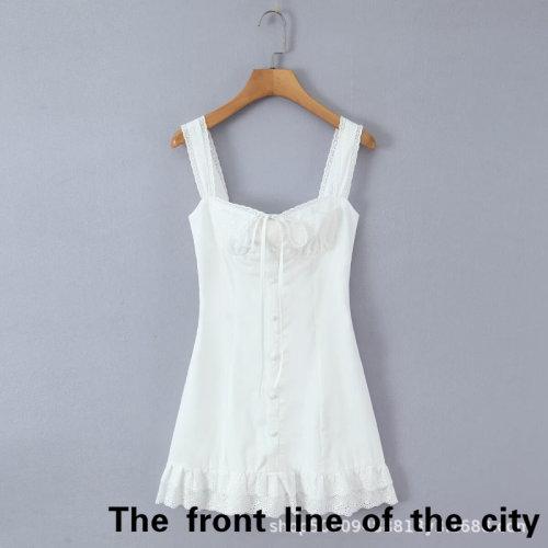 PrintedneckhangingV-neckvacati