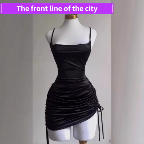 SexydeepVruffledslitdress格连