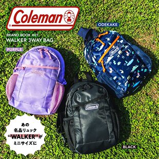 樱子日本购宝岛社限定Coleman WALKER 3WAY BAG 双肩包 情侣背包