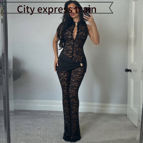 Sexylacepatchworkpantspartymin