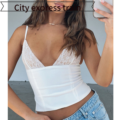 Laceslimfitshortstrapsexyvestt