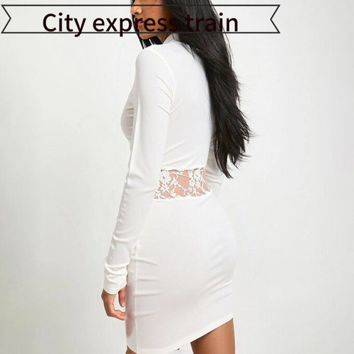 SexyV-neckstrapslimsatindress