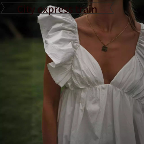trapV-necklongbubblesexydress