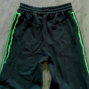 Printed Loose Gray Hooded Sweatshirt Top年爪子形状嘻哈街头说