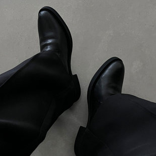 【商场同款】尖头皮鞋男款德比鞋高级感褶皱厚底增高巫师鞋通勤潮