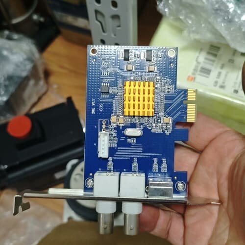 议价中安视讯SV2000E视频采集卡，PCI-E接口，支持S端子可维修