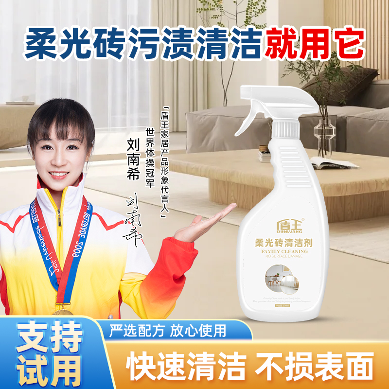 盾王柔光砖清洁剂去污除垢