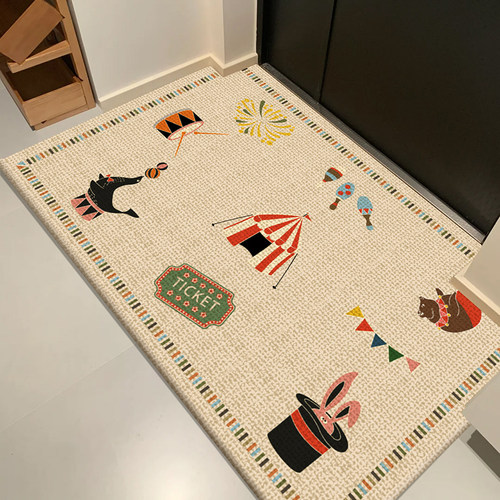 入户门地垫耐脏门口家用防滑地毯进门室内外玄关除尘脚垫子可裁剪