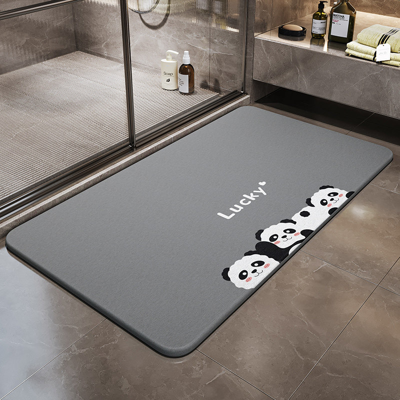 硬硅藻泥吸水垫卫生间门口浴室防滑地垫厕所吸水垫子家用速干脚垫,居家布艺,家用脚垫,淘宝优惠券,粉丝福利购,淘宝优惠卷