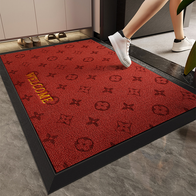 地垫入户门垫2026年新款高端别墅大门口玄关地毯耐脏蹭土免洗脚垫,居家布艺,入户地垫,淘宝优惠券,粉丝福利购,淘宝优惠卷