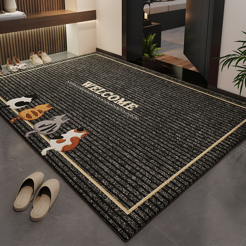 2025新款防滑耐脏高级感入户地垫