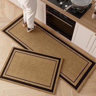 厨房地垫防油防滑可擦免洗耐脏2026新款专用防水垫子门口家用地毯
