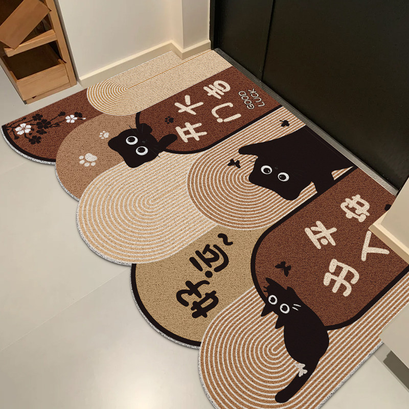 地垫入户门垫2026新款高级感玄关进门家用防滑丝圈耐脏室外脚踏垫,居家布艺,入户地垫,淘宝优惠券,粉丝福利购,淘宝优惠卷