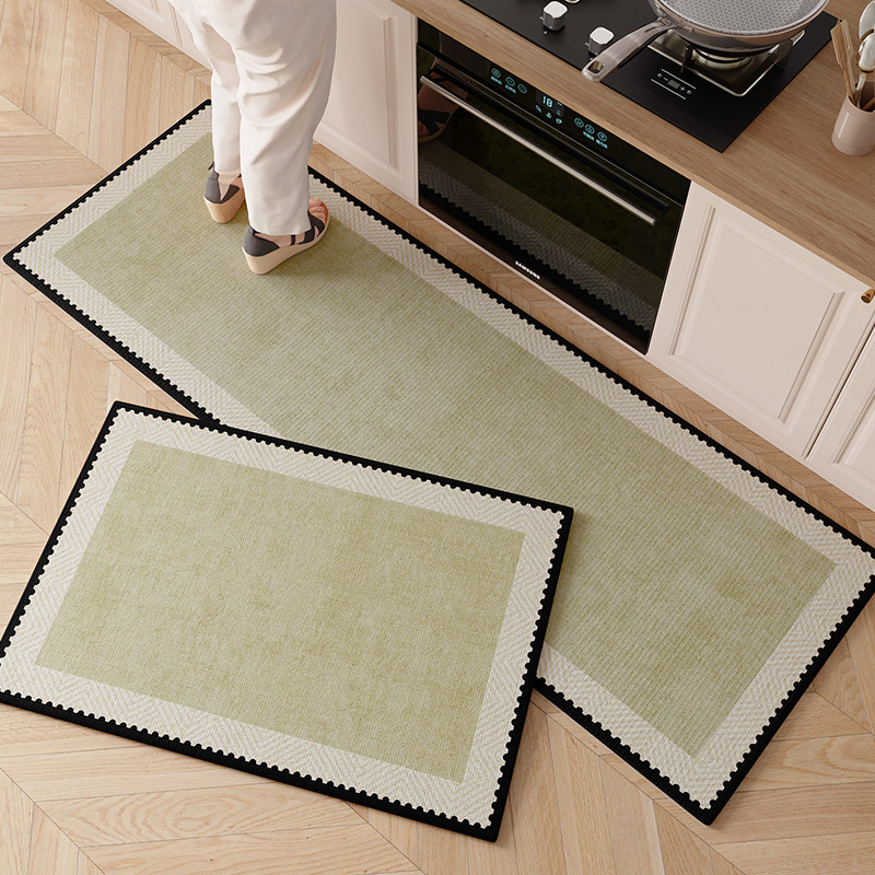2026新款高级家用免洗厨房地垫防滑防油专用吸水耐脏脚垫可擦地毯,居家布艺,厨房地垫,淘宝优惠券,粉丝福利购,淘宝优惠卷