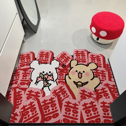 入户门地垫喜庆乔迁新居防滑脚垫