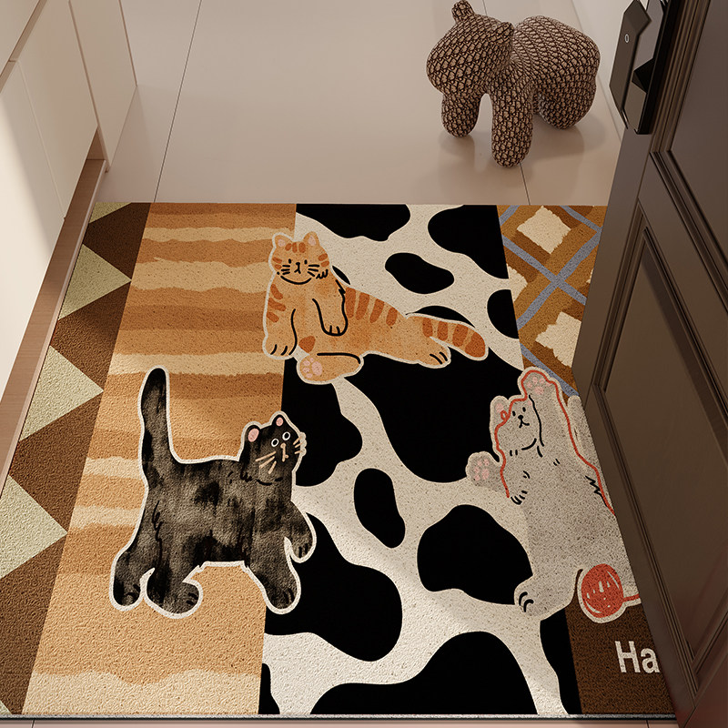 入户门地垫门口进门脚踏垫2026新款家用丝圈进户门垫门外防滑地毯,居家布艺,入户地垫,淘宝优惠券,粉丝福利购,淘宝优惠卷