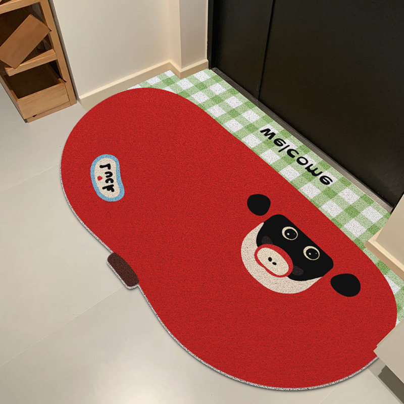 入户门垫进门地垫多巴胺2026新款玄关丝圈脚踏垫子除尘耐脏可裁剪,居家布艺,入户地垫,淘宝优惠券,粉丝福利购,淘宝优惠卷