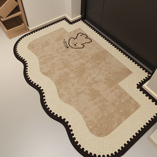 入户门地垫2025新款 门口高级可裁剪家用门垫耐脏免洗防滑进门地毯