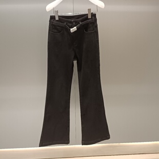 顺丰包邮DAZZLE/地素国内专柜正品代购2025冬季新品牛仔裤2J4R503