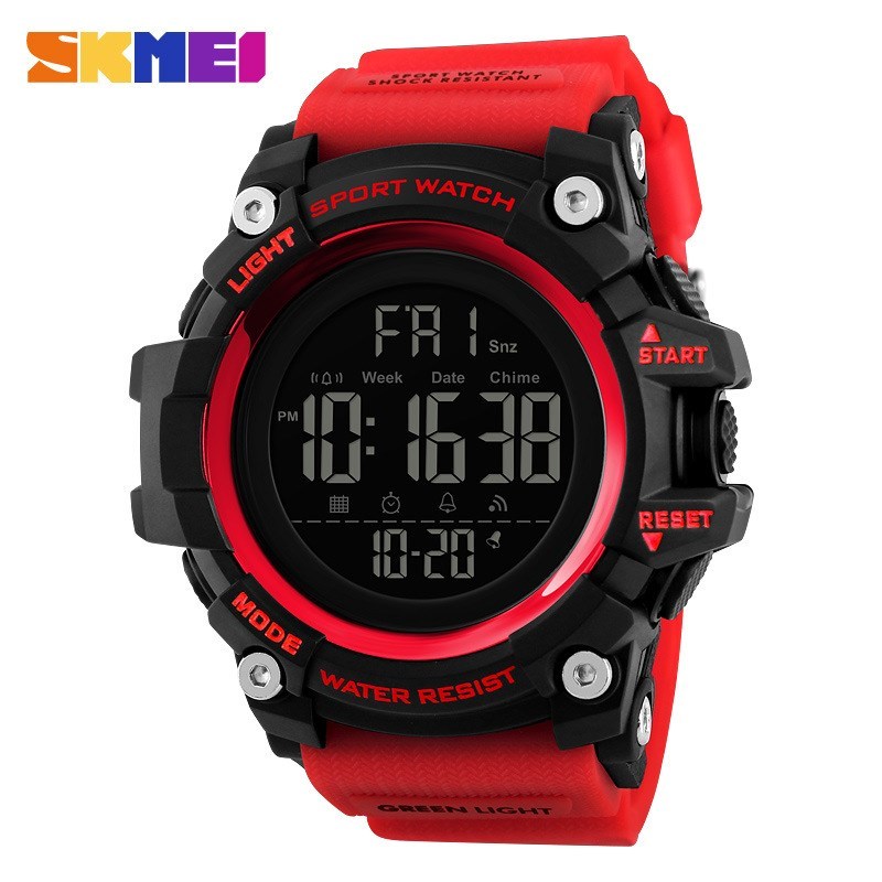 Casual fashion big dial countdown multi-function watch Men