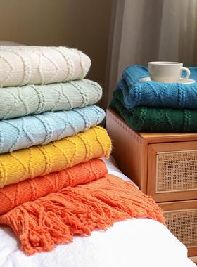 Blanket Soft Throw Blanket On Sofa Bed Plaids Adult Home Tex