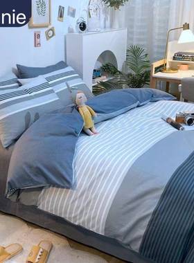 100% cotton bed sheet set bedding bedsheets sets duvet cover