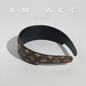 2025新款 高品质复古老fa宽边发箍精致轻奢高级感头饰高端发饰头箍