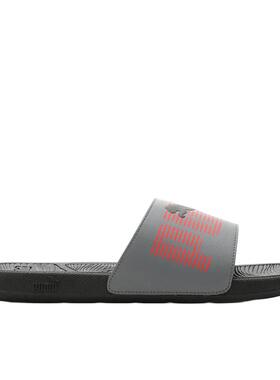 代购Puma彪马男士拖鞋舒适缓震柔软鞋垫轻便设计透气结构灰色