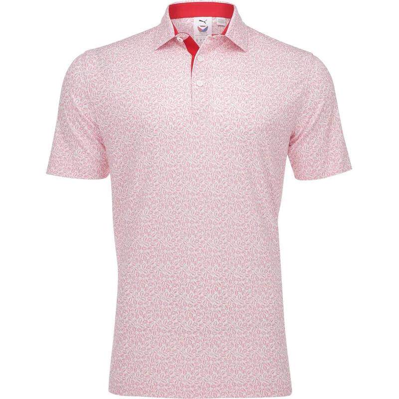 海外代购Puma/彪马男士运动POLO衫轻盈透气舒适伸展短袖微弹