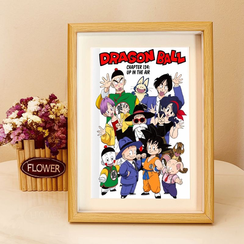 2026七龙珠海报挂画动漫孙悟空超级赛亚人装饰画二次元手办搭配相