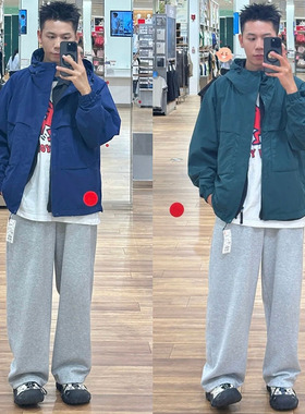 男装女装防风连帽外套482213/户外休闲工装夹克秋冬款E478231