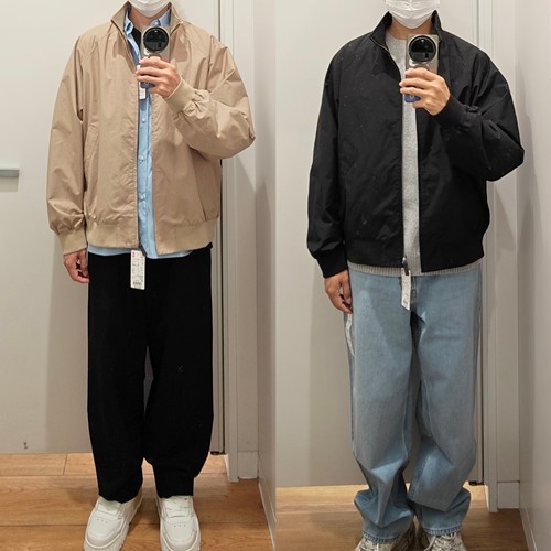 优优男装女装哈灵顿茄克宽松立领休闲外套夹克26春季新款E484610