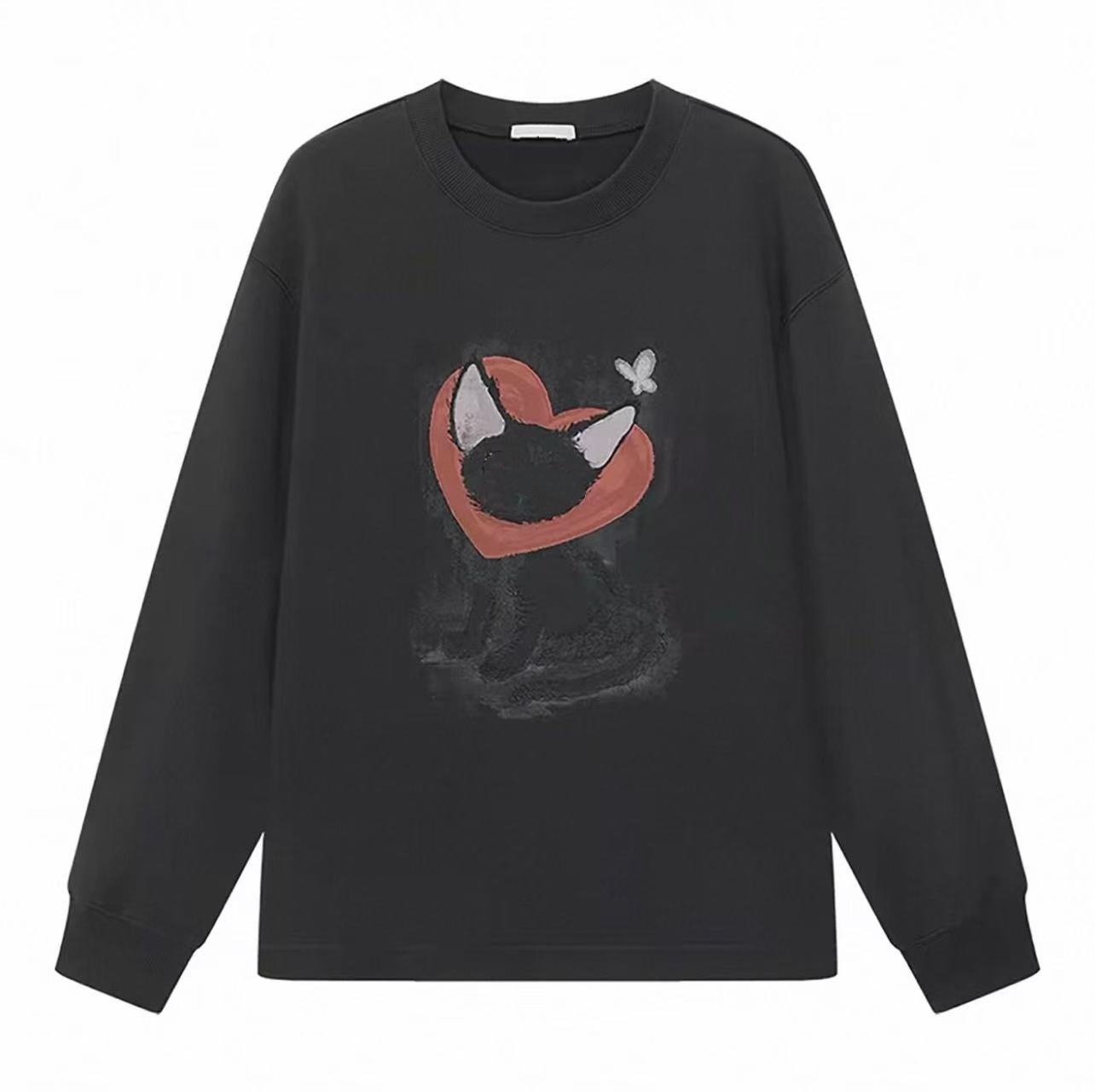 预.售长袖卫衣2026春季新款休闲猫咪图案宽松上衣3K1JA09,女装/女士精品,卫衣/绒衫,淘宝优惠券,粉丝福利购,淘宝优惠卷