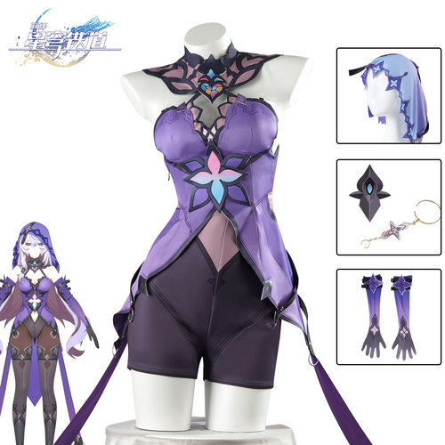 漫多崩坏星穹铁道cos服 Honkai: Star Rail黑天鹅cos游戏动漫服装