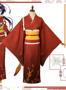 文豪野犬cos服cosplay服夜叉白雪 泉镜花cos服浴衣和服现批发