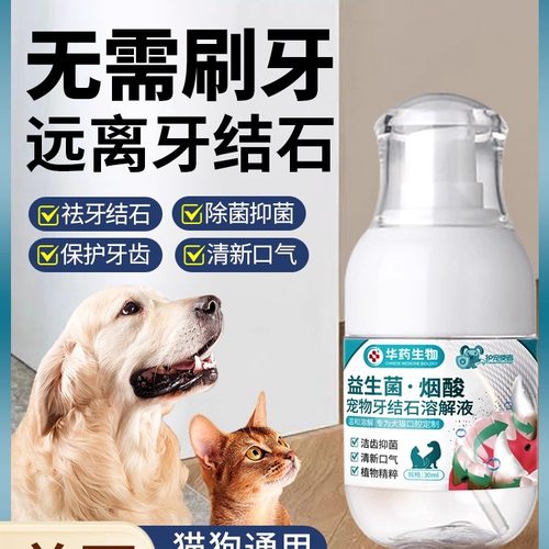 德国拜清狗狗口腔喷剂除口臭