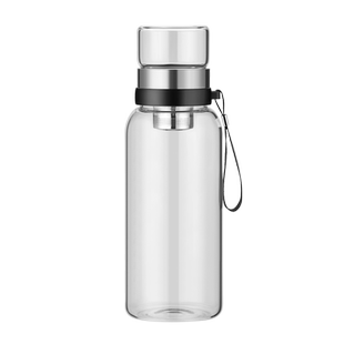 男士加厚大容量耐高温高硼硅玻璃杯2000ml大号茶水分离泡茶水杯子