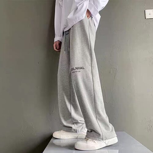 加肥加大码胖子腿弹力运动裤子