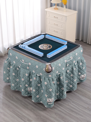 斯年麻将机烤火围罩加厚夹棉裙摆