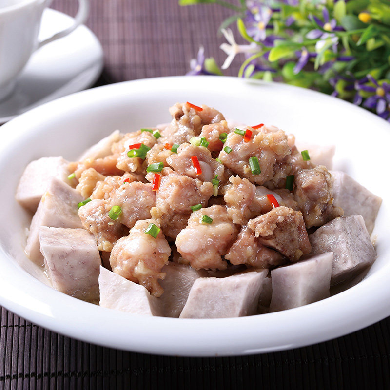 许大师糯米香芋蒸排骨400g酒店宴席特色半成品菜芋头餐饮食材商用