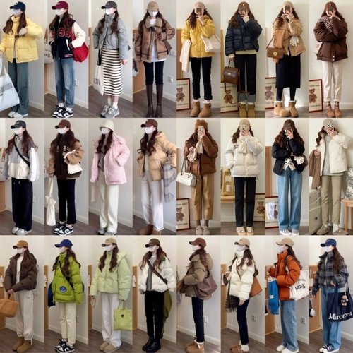 特价女装2025秋冬新款高级感搭配整套穿搭棉衣羽绒棉服棉袄外套女