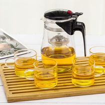 茶壶套装飘逸杯泡茶壶玻璃耐热防爆茶道杯玻璃泡茶杯家用功夫茶具