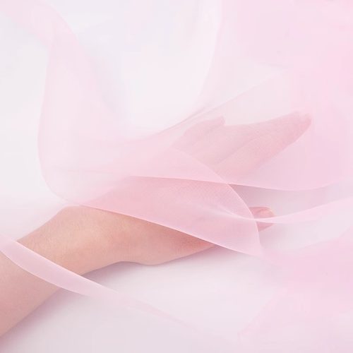 欧根纱布料白色纱布网纱透明