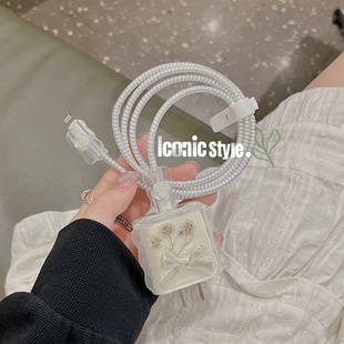 适用华为p80 nova14充电器mate80pro荣耀100w88w66w数据线保护套